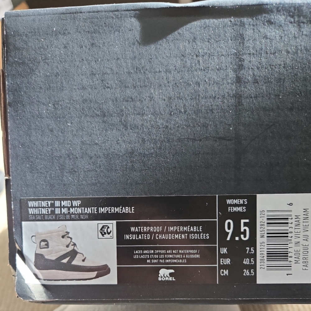 Sorel Snow Boots 9.5 - Picture 7 of 9